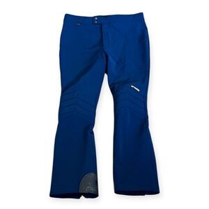 Spyder Ski Pants Mens 38 R Blue Snowboard Entrant Padded Thermal Japan Made